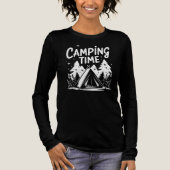 Abenteuer Outdoor Camping T - Shirt (Vorderseite)