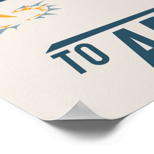 Abenteuer Poster (Ecke)