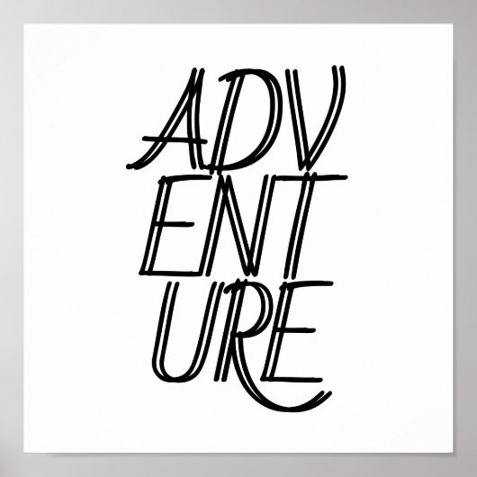 Abenteuer Poster (Vorne)