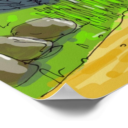 Abenteuer! Poster (Ecke)