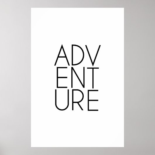 Abenteuer Poster (Vorne)