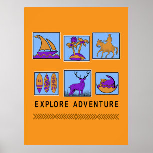 Abenteuer Poster
