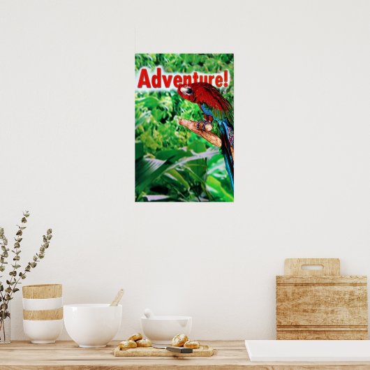 Abenteuer Poster (Küche)
