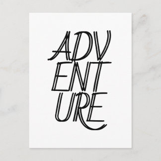 Abenteuer Postkarte