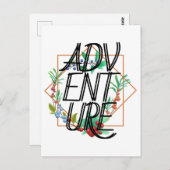 Abenteuer Postkarte (Vorne/Hinten)