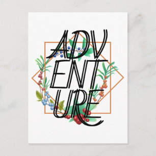 Abenteuer Postkarte