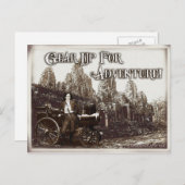Abenteuer-Postkarte Postkarte (Vorne/Hinten)