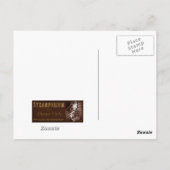 Abenteuer-Postkarte Postkarte (Rückseite)