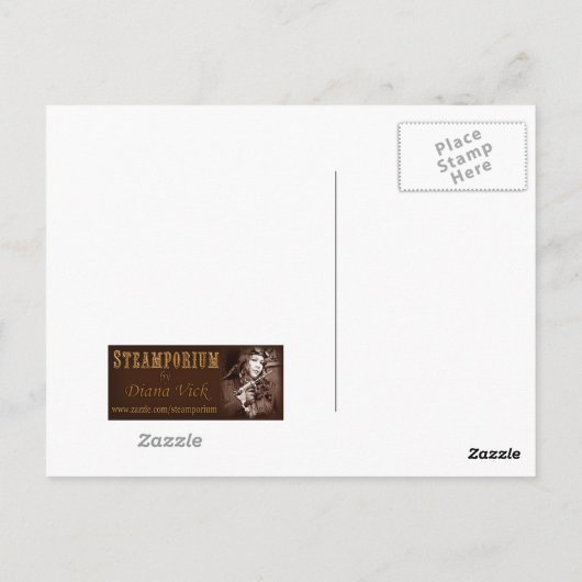 Abenteuer-Postkarte Postkarte (Rückseite)