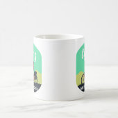Abenteuer-Radfahrer "Joy Journey"  Kaffeetasse (Mittel)