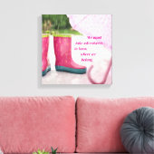 Abenteuer Rain Leinwand Kunst und Kultur (Insitu (Wohnzimmer))