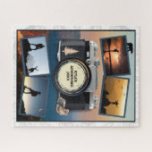 Abenteuer-Reise-Andenken-Foto-Collage Puzzle (Horizontal)