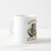 Abenteuer ruft kaffeetasse (Vorderseite Links)