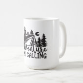Abenteuer ruft kaffeetasse (VorderseiteRechts)