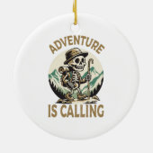 Abenteuer ruft keramik ornament (Hinten)