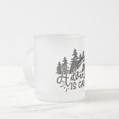 Abenteuer ruft mattglastasse (Vorderseite Links)