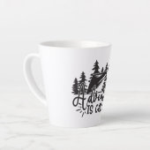 Abenteuer ruft milchtasse (Linke Ecke)