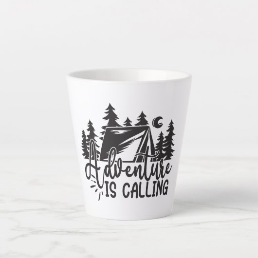 Abenteuer ruft milchtasse (Vorderseite)