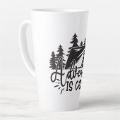 Abenteuer ruft milchtasse (Linke Ecke)