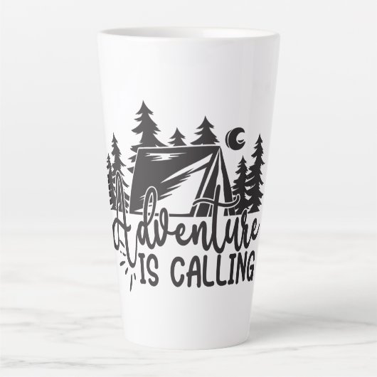 Abenteuer ruft milchtasse (Vorderseite)