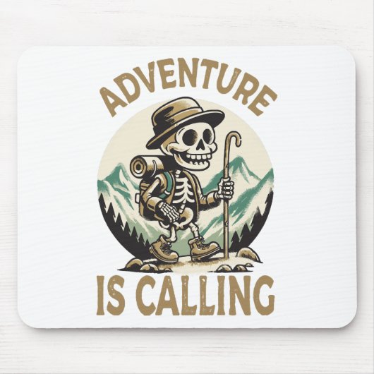 Abenteuer ruft mousepad (Vorne)