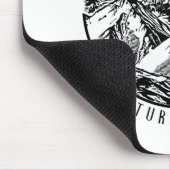 Abenteuer ruft mousepad (Ecke)