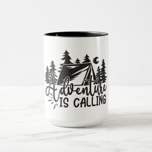 Abenteuer ruft tasse (Zentrum)