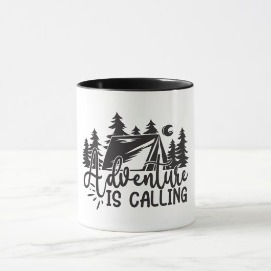 Abenteuer ruft tasse (Zentrum)