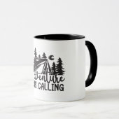 Abenteuer ruft tasse (VorderseiteRechts)