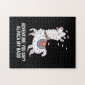 Abenteuer sagt ihr? Alpaca My Bags Puzzle (Horizontal)