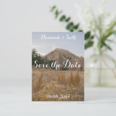 Abenteuer Save the Date Postkarte (Stehend Vorderseite)