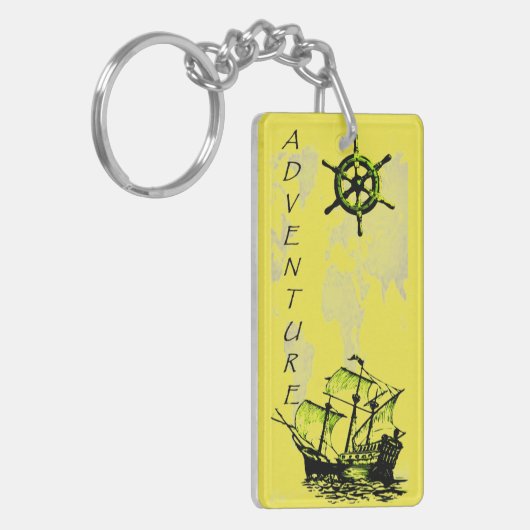 Abenteuer Schlüsselanhänger (Vorderseite links)