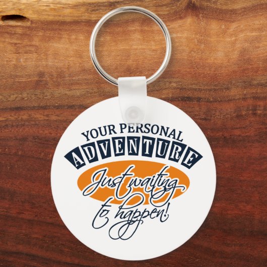 ABENTEUER-Schlüsselkette Schlüsselanhänger (Vorderseite)