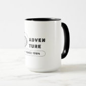 Abenteuer seit 1984 tasse (VorderseiteRechts)