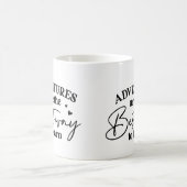 Abenteuer sind der beste Weg... Motivierend Tasse (Mittel)