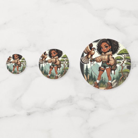 Abenteuer & Style Fal Konfetti (Rückseiten)