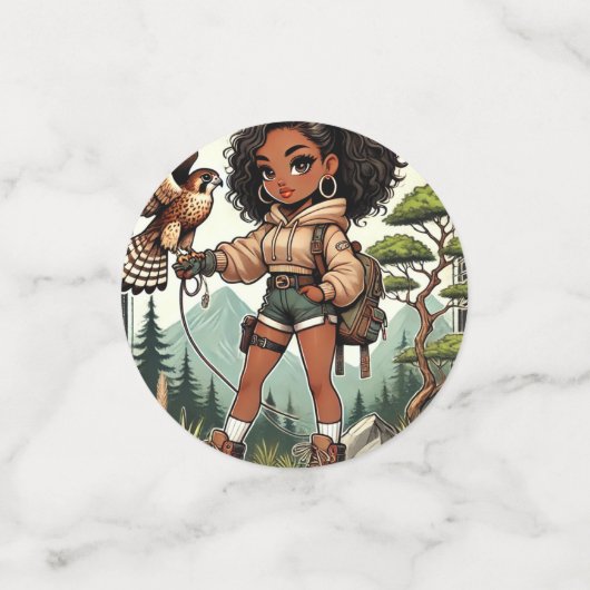 Abenteuer & Style Fal Konfetti (Klein Vorderseite)