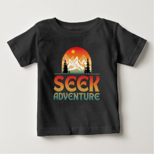 ABENTEUER SUCHEN BABY T-SHIRT