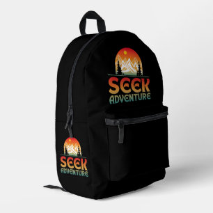 ABENTEUER SUCHEN BEDRUCKTER RUCKSACK