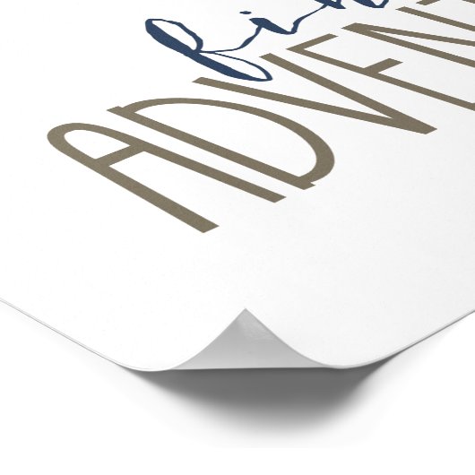 Abenteuer suchen poster (Ecke)