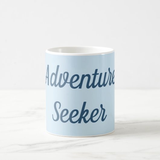 Abenteuer-Sucher-Tasse Kaffeetasse (Mittel)