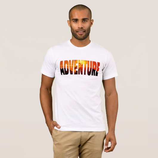 Abenteuer Sunset T - Shirt (Vorne ganz)
