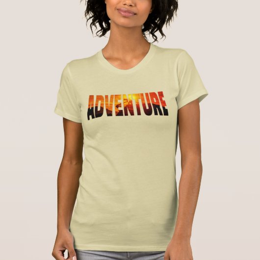 Abenteuer Sunset T - Shirt (Vorderseite)