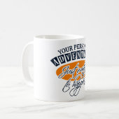 ABENTEUER-Tasse - wählen Sie Stil & Farbe Kaffeetasse (Vorderseite Links)
