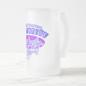 ABENTEUER-Tasse - wählen Sie Stil & Farbe Mattglas Bierglas (VorderseiteRechts)