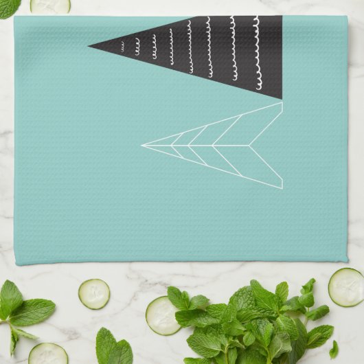 Abenteuer-Tee-Tuch Handtuch (Gefaltet)