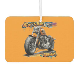 Abenteuer Traumfahrt – Vintage Chopper Motorrad Autolufterfrischer