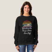 Abenteuer über Geschichten über Stuff Camper tr Sweatshirt (Vorne ganz)