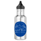 Abenteuer und Safari in Afrika Edelstahlflasche (Rechts)