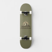 Abenteuer Unisex Skateboard (Vorderseite)